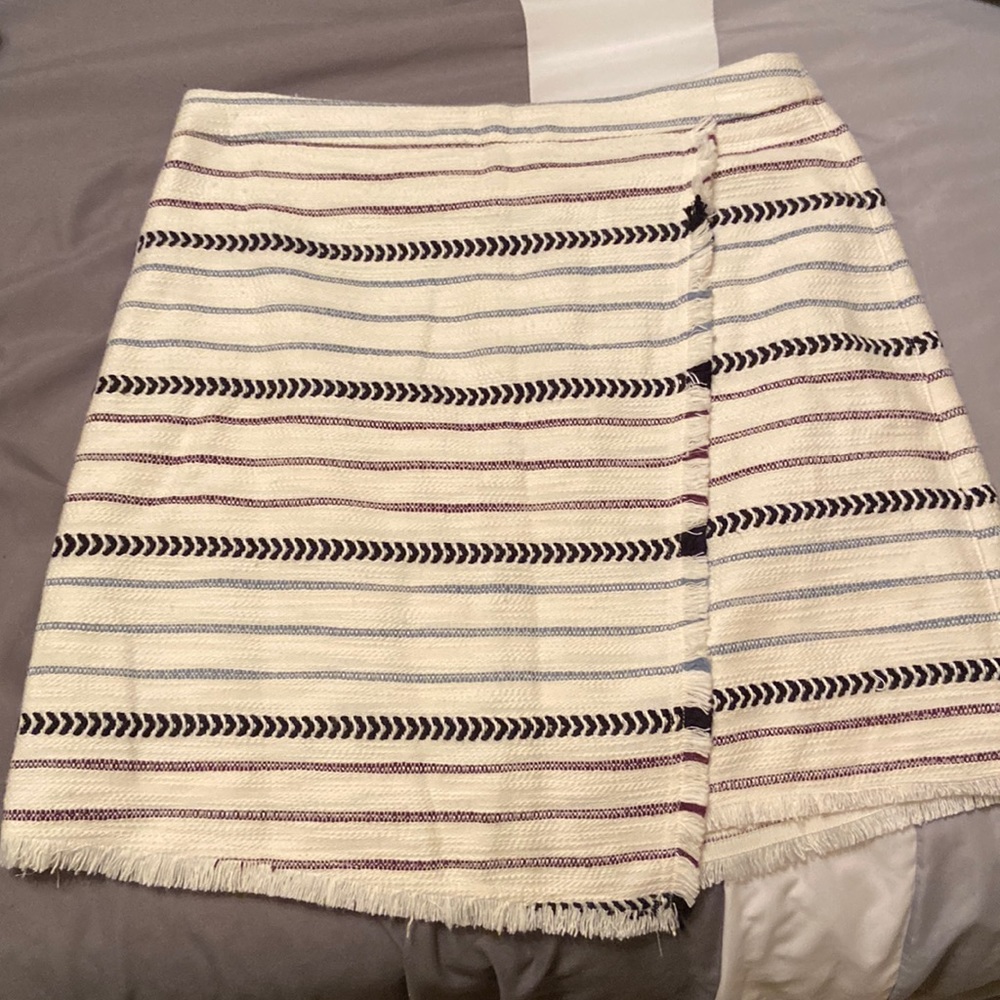 LOFT faux wrap skirt
